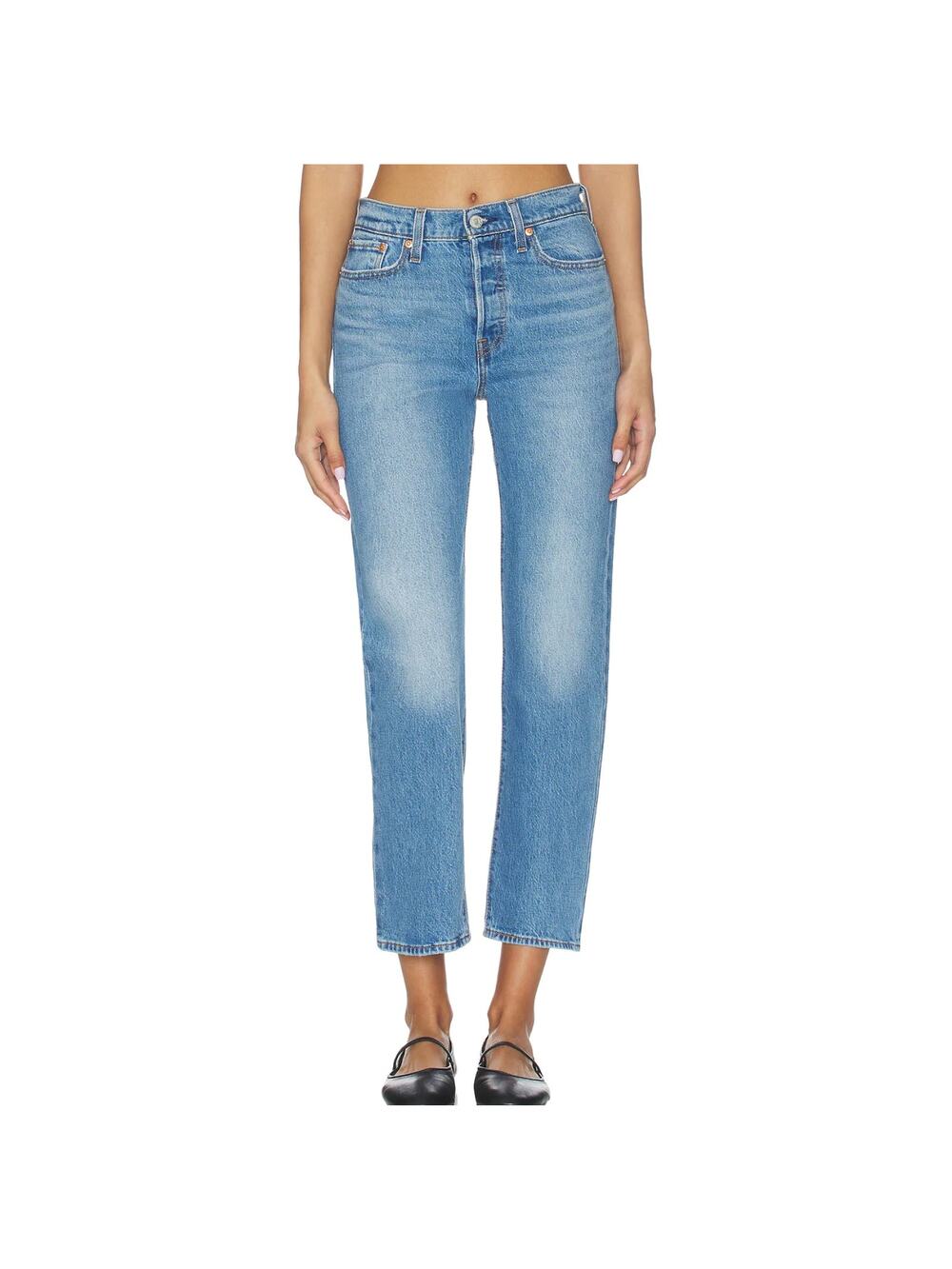 Levi's Wedgie Straight Blue Denim Jeans size 30